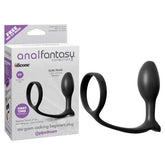 Anal Fantasy Ass-Gasm (Black) – Beginners Cock Ring Plug Black Butt Plugs